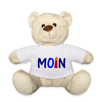 Moin Friesland - Teddy - Weiß - Vorne