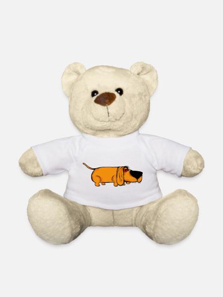 Amber Doxie mit Tusky Grinsen - Teddy - Weiß