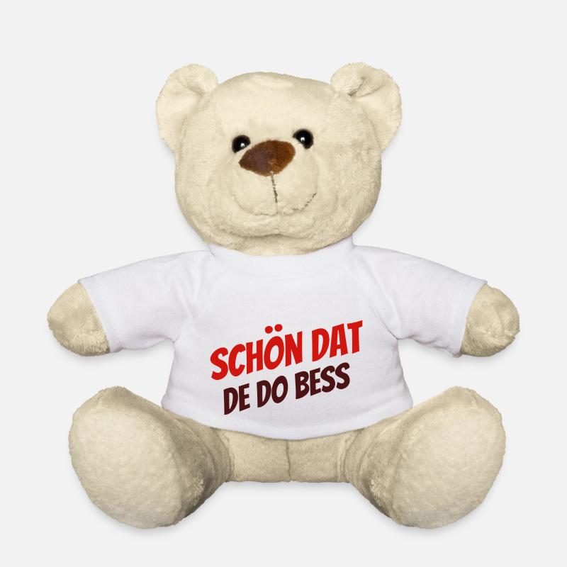 SCHÖN DAT DE DO BESS - Teddy - Weiß