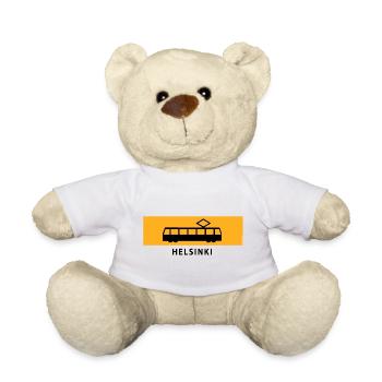 RATIKKA STOP HELSINKI T-Shirts et produits cadeaux - Nounours - blanc - Devant