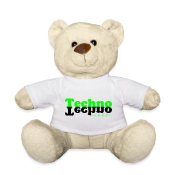Techno kontiki - Teddy Bear - white - Front