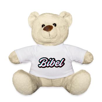 Bible, the Bible the Word of God Jesus Son of God - Teddy Bear - white - Front