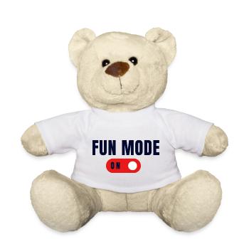 Fun Mode On - Nounours - blanc - Devant