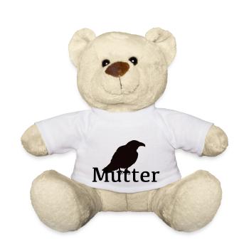Raben Mutter - Teddy - Weiß - Vorne