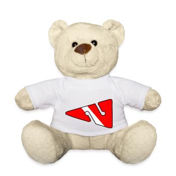 Line Arrow von Scuba.Style - Teddy - Weiß - Vorne
