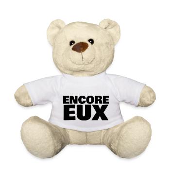 encore eux - Nounours - blanc - Devant