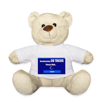 Téléchargement de 50 Tacos (années) - Nounours - blanc - Devant