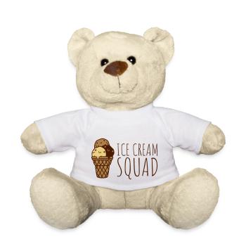 Mignon Ice Cream Squad - Nounours - blanc - Devant