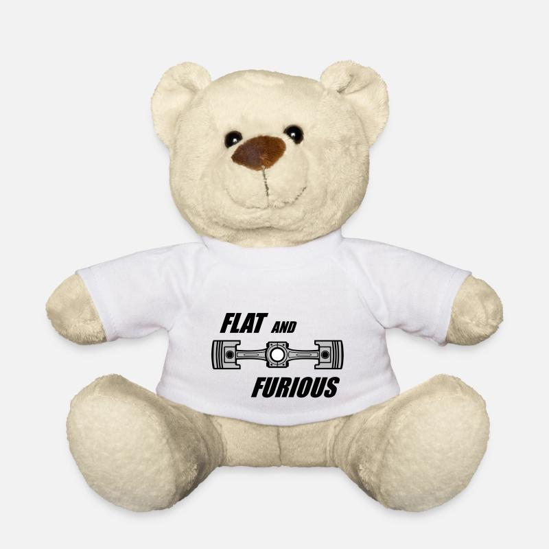 Flat and Furious - Nounours - blanc