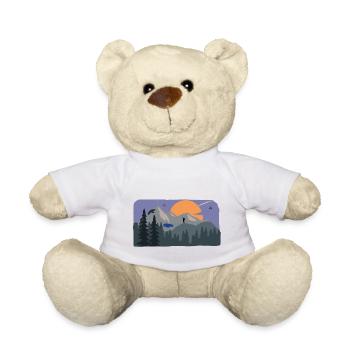 Natur Freiheit Wandern Berge Sonnenuntergang - Teddy - Weiß - Vorne