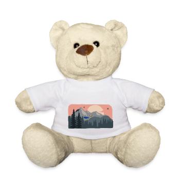 Ziege in den Bergen - Teddy - Weiß - Vorne