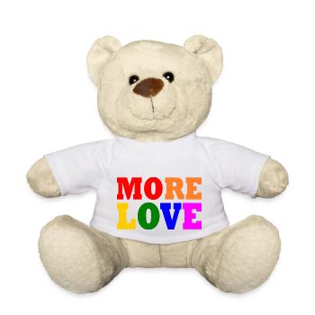 More love - Teddy - Weiß - Vorne
