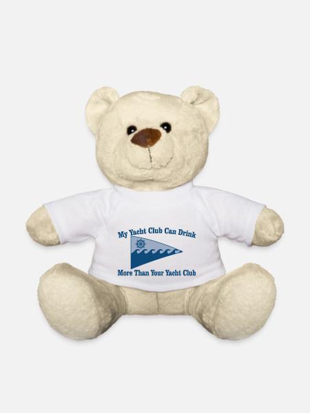 yacht club drink - Teddy Bear - white