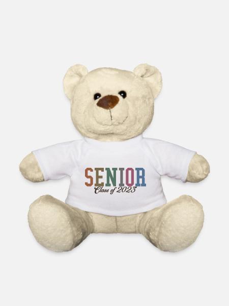 Senior Class Of 2023 Retro Graduation Party Geschenk - Teddy - Weiß