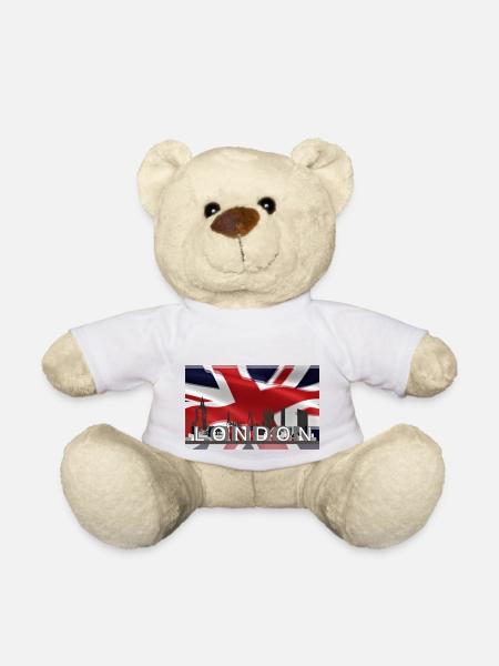 Londres - Nounours - blanc