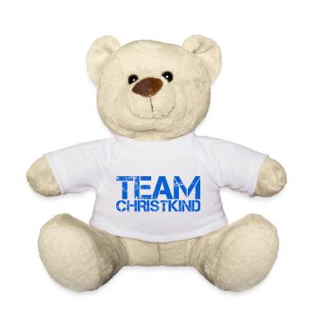 TEAM CHRISTKIND. Weihnachten Merry Christmas X-Mas - Teddy - Weiß - Vorne