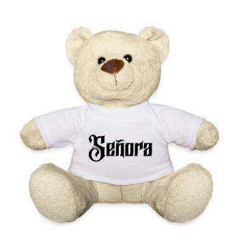 Señora Engagement Bride To Be Wedding Party - Teddy Bear - white - Front
