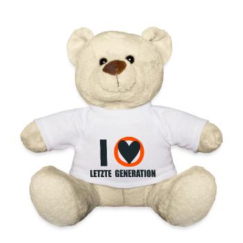 Letzte Generation - Design 6 - Teddy - Weiß - Vorne