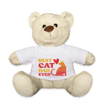 Meilleur père chat de tous les temps - Nounours - blanc - Devant