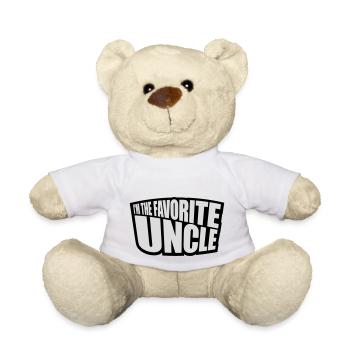 at The Favorite Uncle - Teddy Bear - white - Front