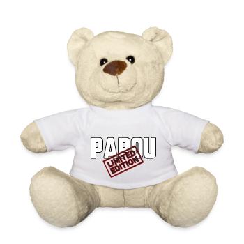 Papou - Nounours - blanc - Devant
