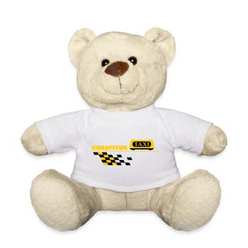 Taxifahrer - Teddy - Weiß - Vorne