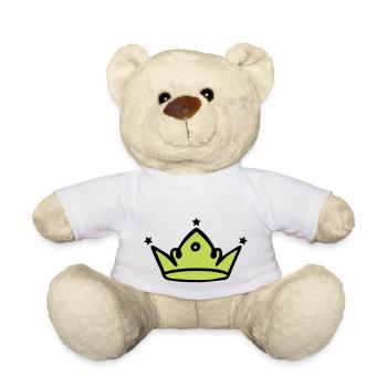 Crown 01 - Teddy Bear - white - Front
