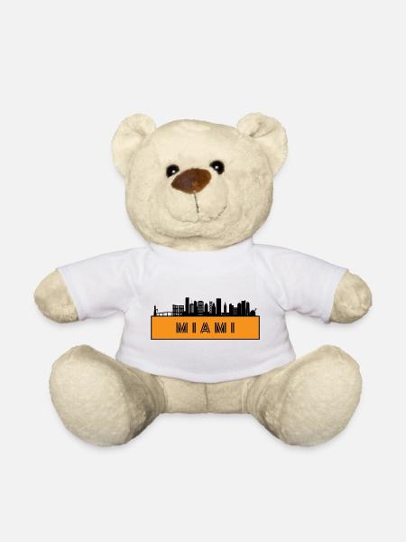 Stadt Miami - Amerika USA - Teddy - Weiß