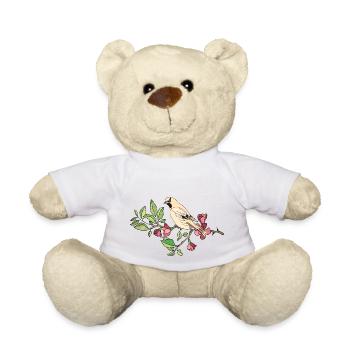 Oiseau - Nounours - blanc - Devant