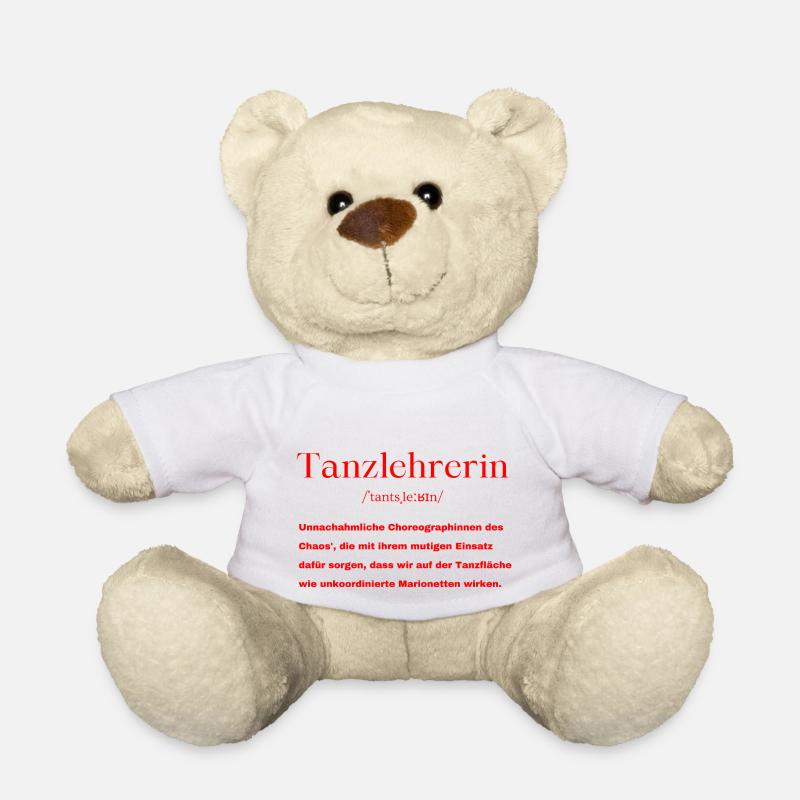 Tanzlehrerin Definition - Teddy - Weiß