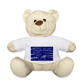 Den Geist der Kraft, Liebe und Besonnenheit wecken - Teddy - Weiß - Vorne