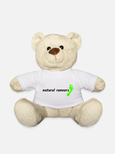 Barefoot Natural Runners 2023 1-line landscape - Teddy Bear - white