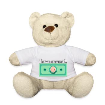 Tout le monde cher Manfred - toi aussi ? - Nounours - blanc - Devant