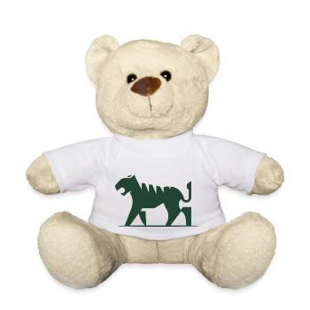 Pitbull Logo - Nounours - blanc - Devant