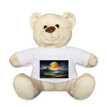 Funny Hooey, der Mond ist aus Käse - Teddy - Weiß - Vorne