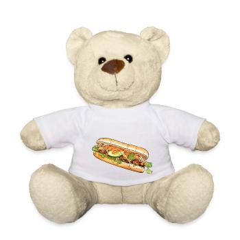 Banh Mi Sandwich - Teddy - Weiß - Vorne