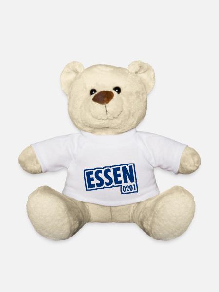 Essen - 0201 - Area Code - Slogan - Teddy Bear - white