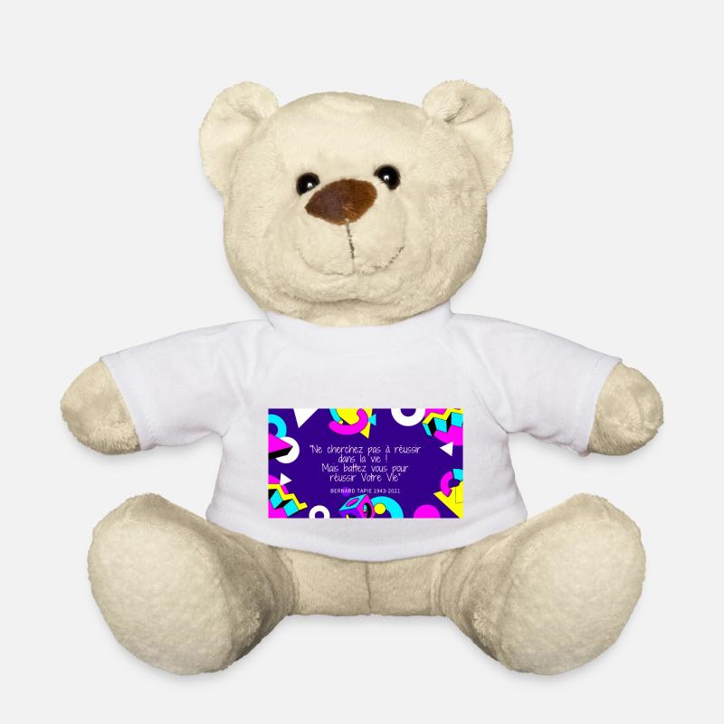 Bernard tapie 1 - Nounours - blanc