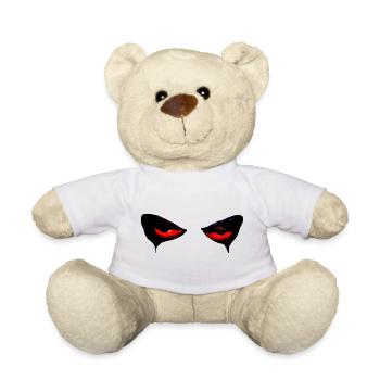 Halloween Pumpkin Grimace - Teddy Bear - white - Front