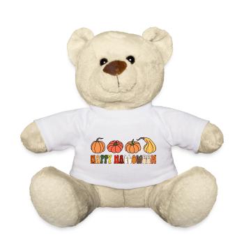 Happy Halloween - Teddy - Weiß - Vorne