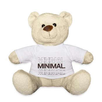 MINIMAL. DUNKEL - Teddy - Weiß - Vorne