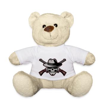 SCHÄDEL - Teddy - Weiß - Vorne