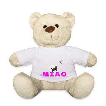 Miaulement Aérien - Nounours - blanc - Devant