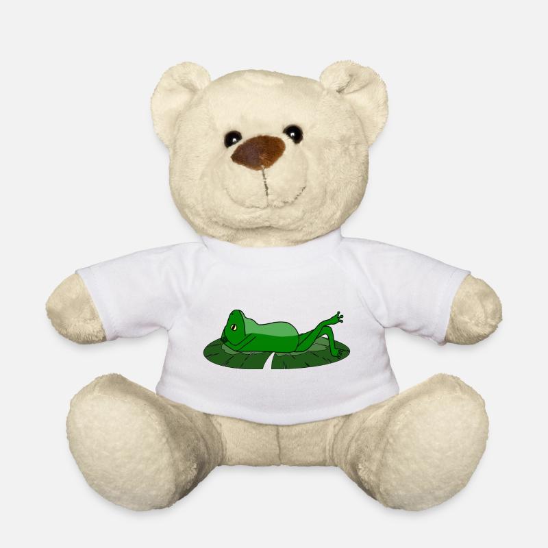 Grenouille Crapaud Crapaud froid - Nounours - blanc