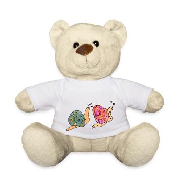 Schnecken - Teddy - Weiß - Vorne