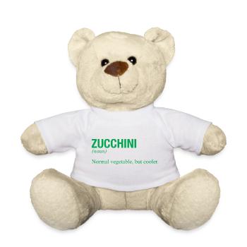 COURGETTE - Teddy Bear - white - Front
