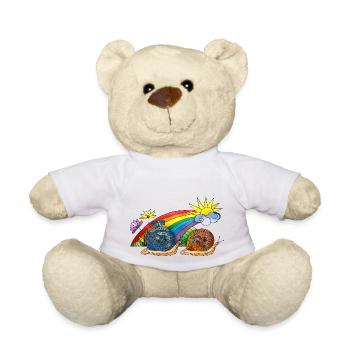 Schnecken - Teddy - Weiß - Vorne