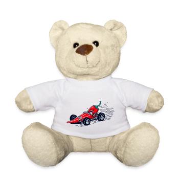 Pepper Power en pole position - Nounours - blanc - Devant