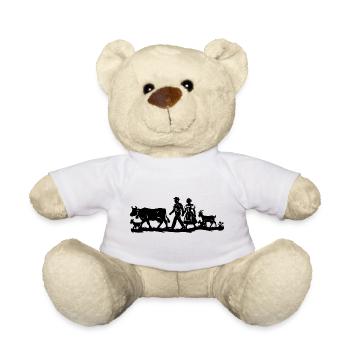 Alpaufzug_1_black_ - Teddy - Weiß - Vorne