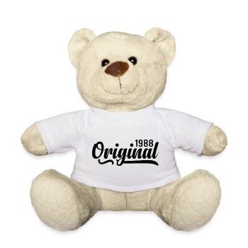 1988 Geburtstag 37 Jahre Alt, retro 1988 - Teddy - Weiß - Vorne